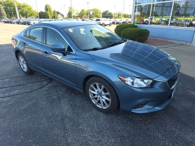 Used 2017 Blue Reflex Mica Mazda Sport image 1