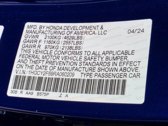 2024 Honda Accord Hybrid Sport - Photo 35
