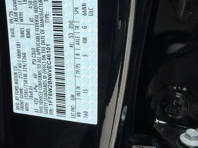 New 2027 Agate Black Metallic Ford 4WD STX image 14