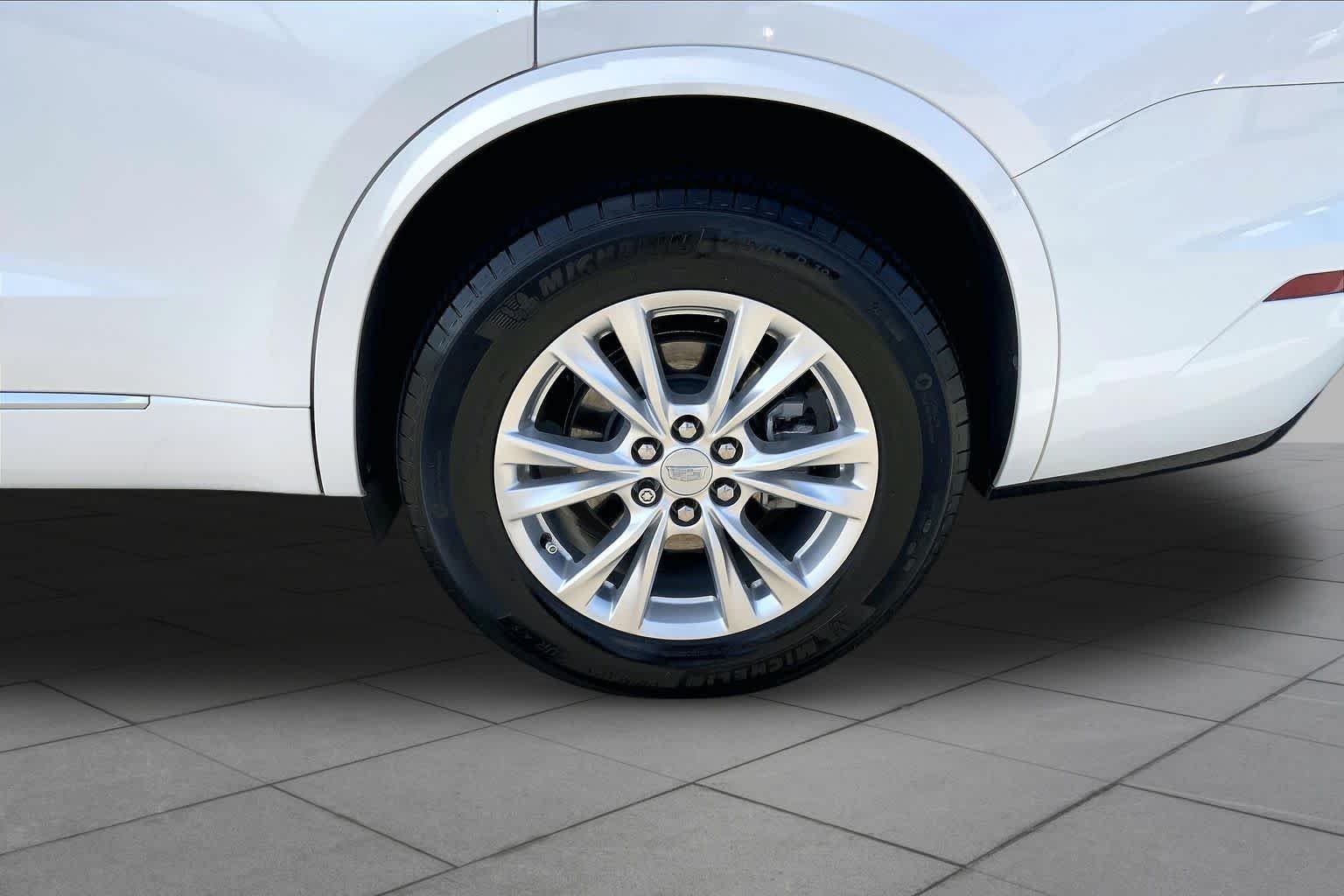 Used 2024 Crystal White Tricoat Cadillac FWD Luxury image 11