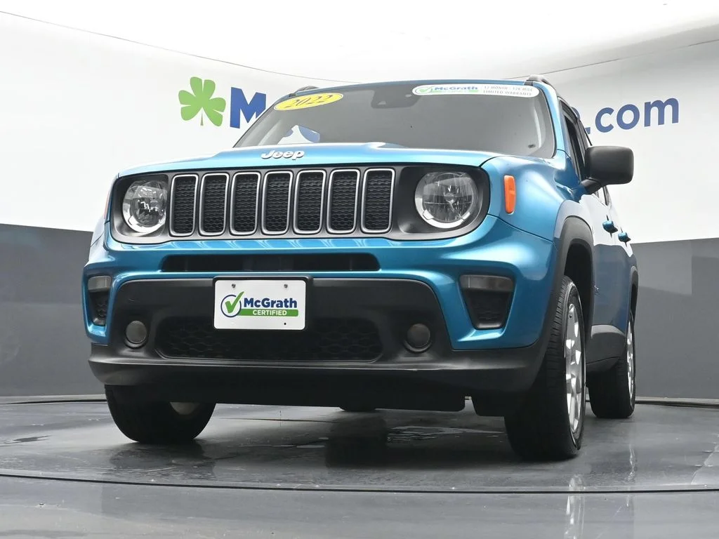 Certified Used 2022 Teal Jeep Latitude image 7