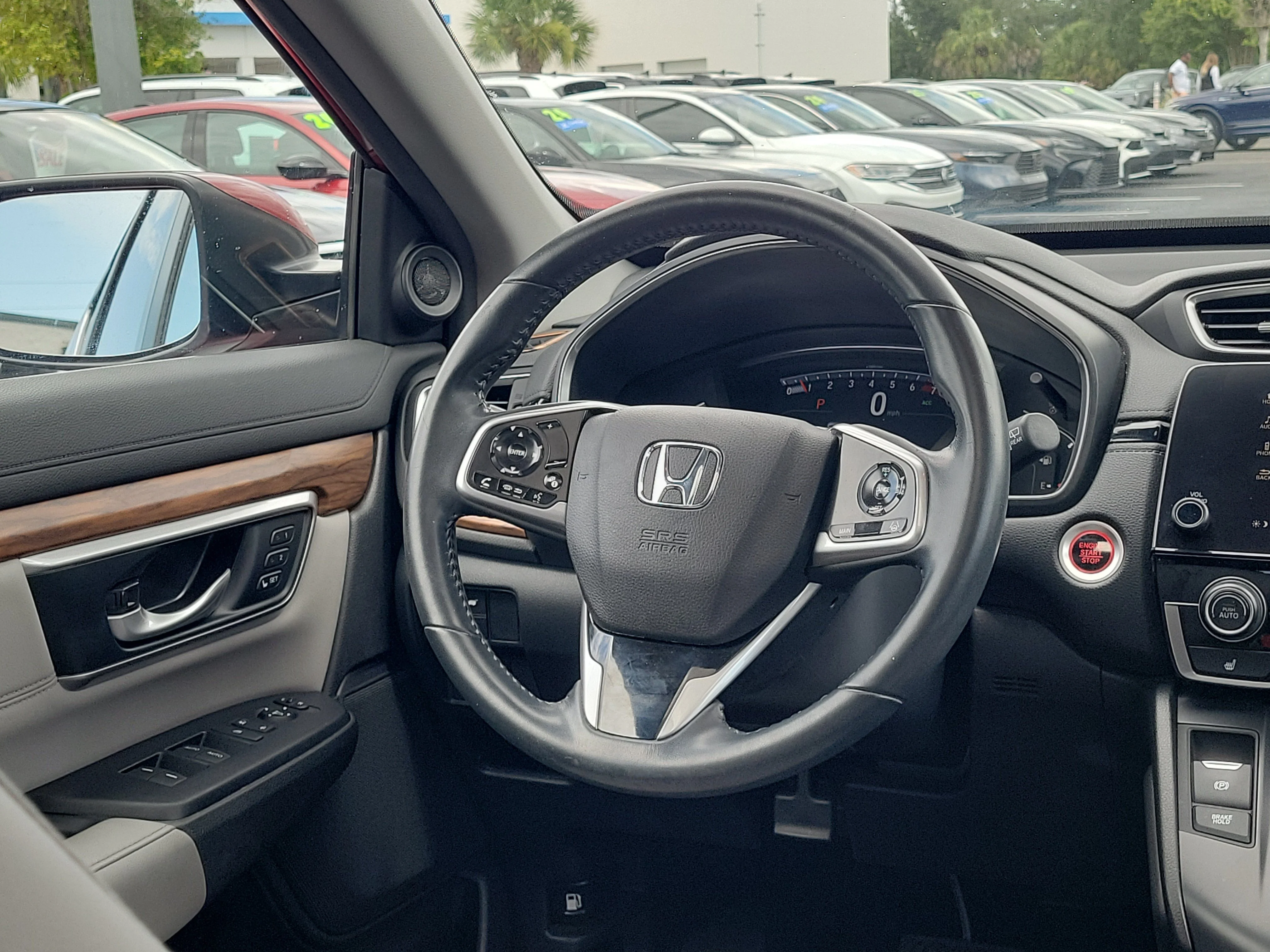 Certified Used 2022 Radiant Red Metallic Honda EX-L image 3