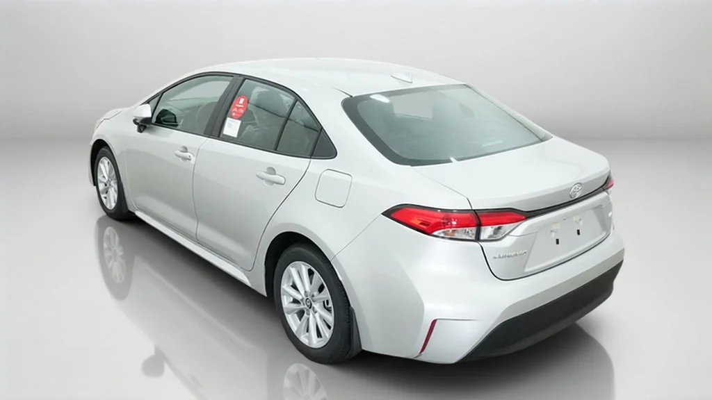 New 2027 Classic Silver Metallic Toyota LE image 14