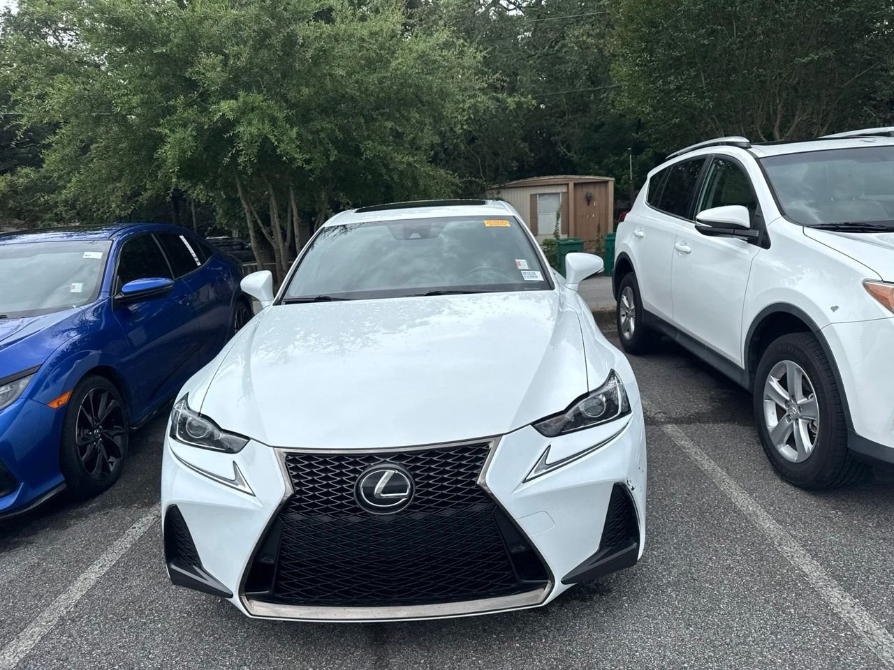 Used 2018 White Lexus 350 image 2
