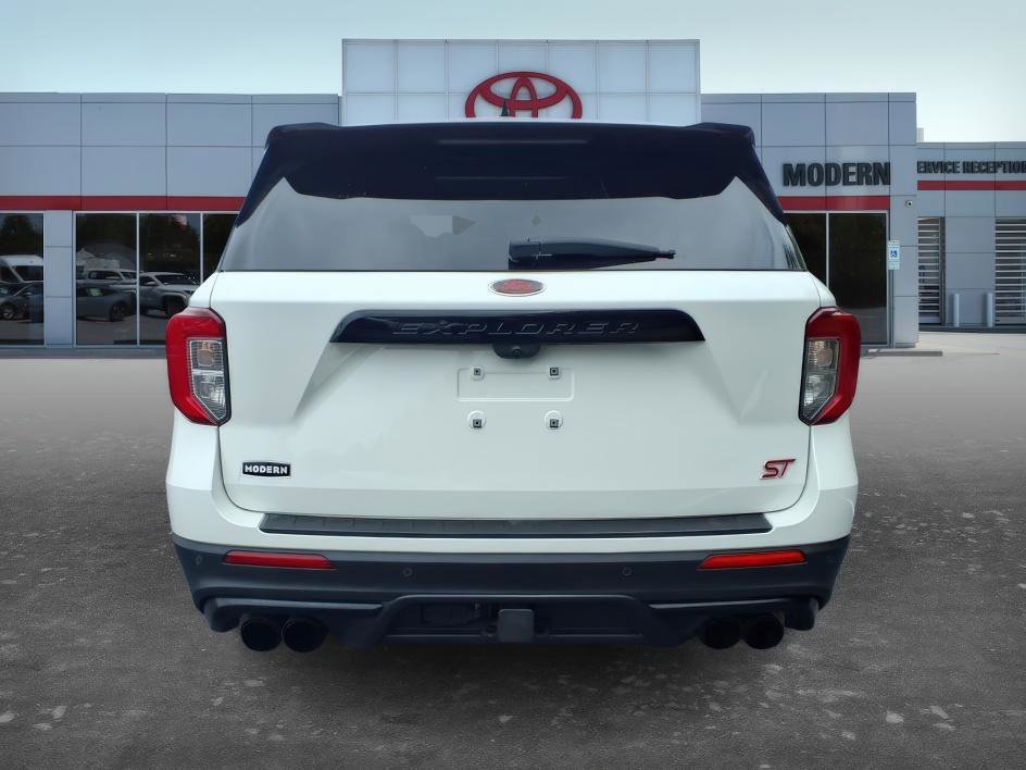 Used 2021 Star White Metallic Tri-Coat Ford ST image 6