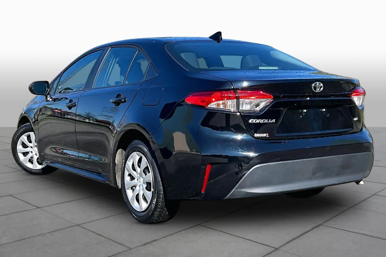 Used 2024 Midnight Black Metallic Toyota LE image 12