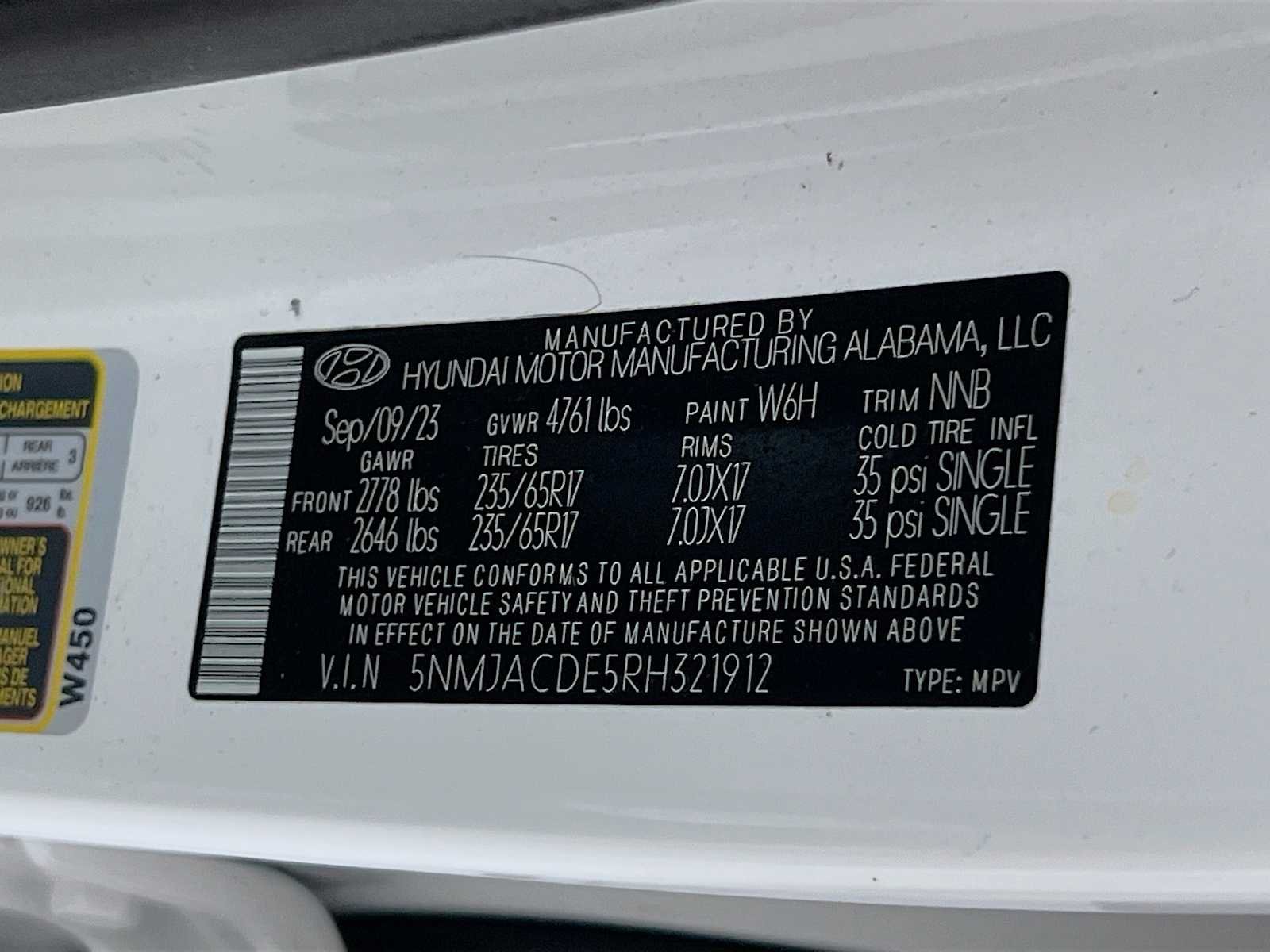 Certified Used 2024 White Pearl Hyundai SE image 31