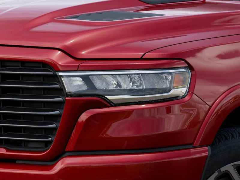 New 2026 Molten Red Pearl-Coat Exterior Paint RAM Laramie image 10