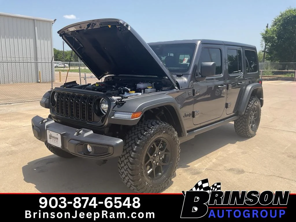 Used 2026 Granite Crystal Metallic Clearcoat Jeep Willys image 12