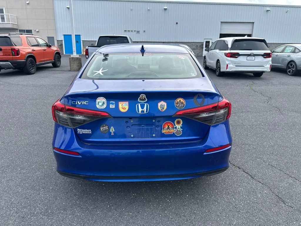 Certified Used 2024 Aegean Blue Metallic Honda 2.0L 4D LX image 30