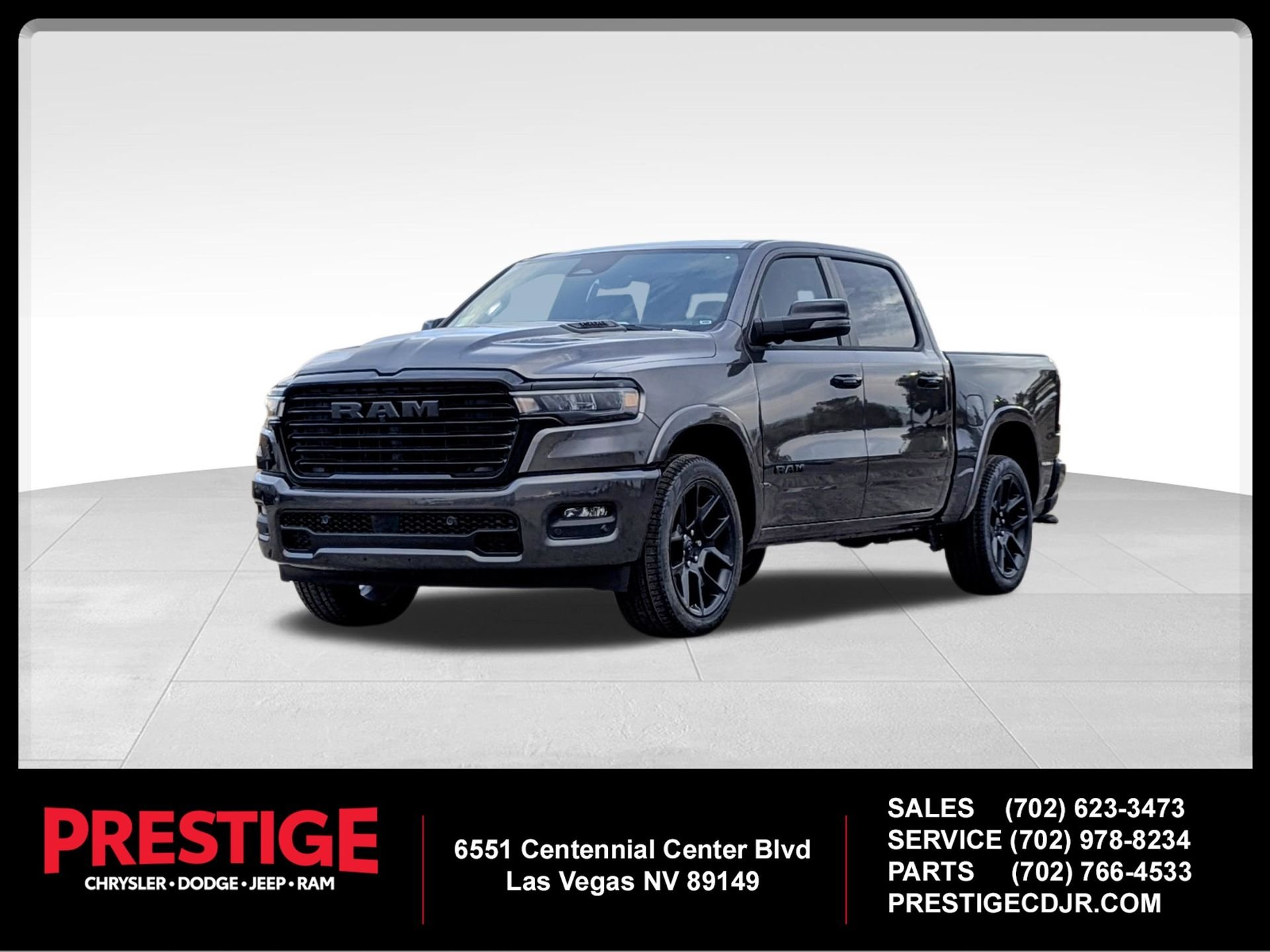 New 2026 Granite Crystal Metallic Clear-Coat Exterior Paint RAM Laramie image 1