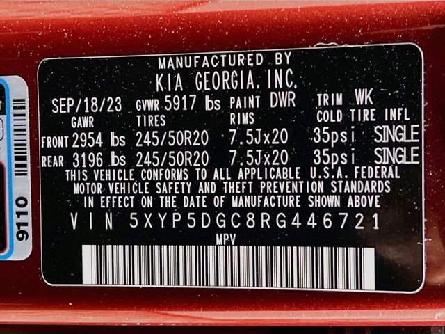 Used 2024 Red Kia SX-Prestige image 32
