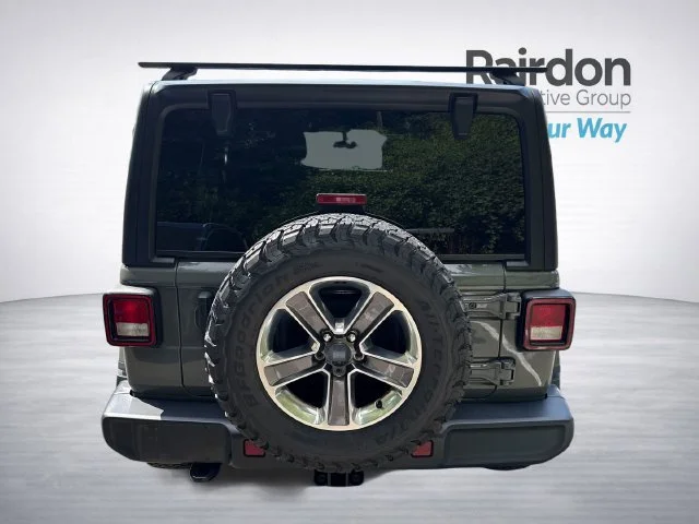 Used 2020 Sting-Gray Clearcoat Jeep Sahara image 6