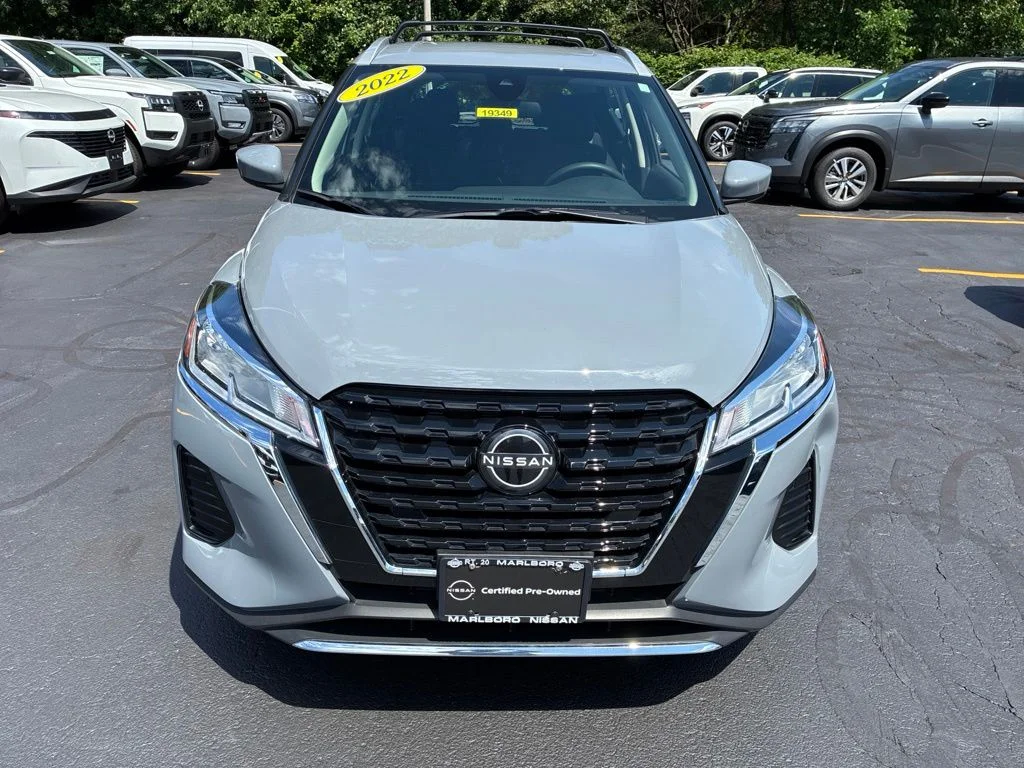 Certified 2022 Nissan Kicks SV with VIN 3N1CP5CV5NL474472 for sale in Marlborough, MA
