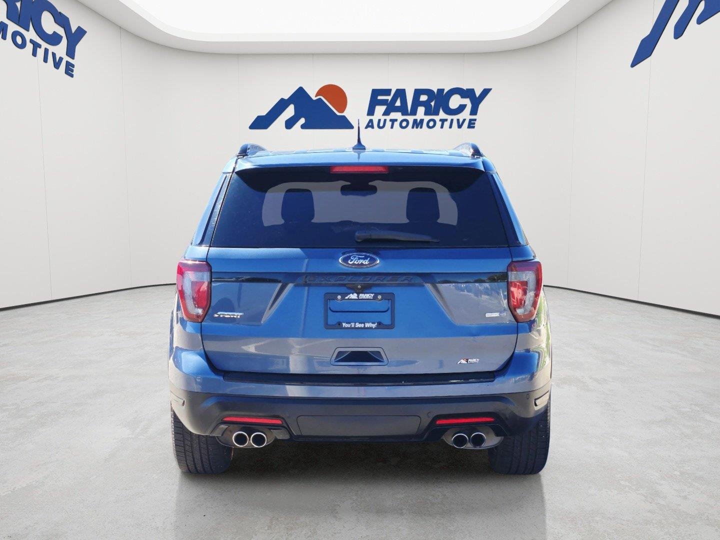 Certified Used 2018 Blue Ford Sport image 6