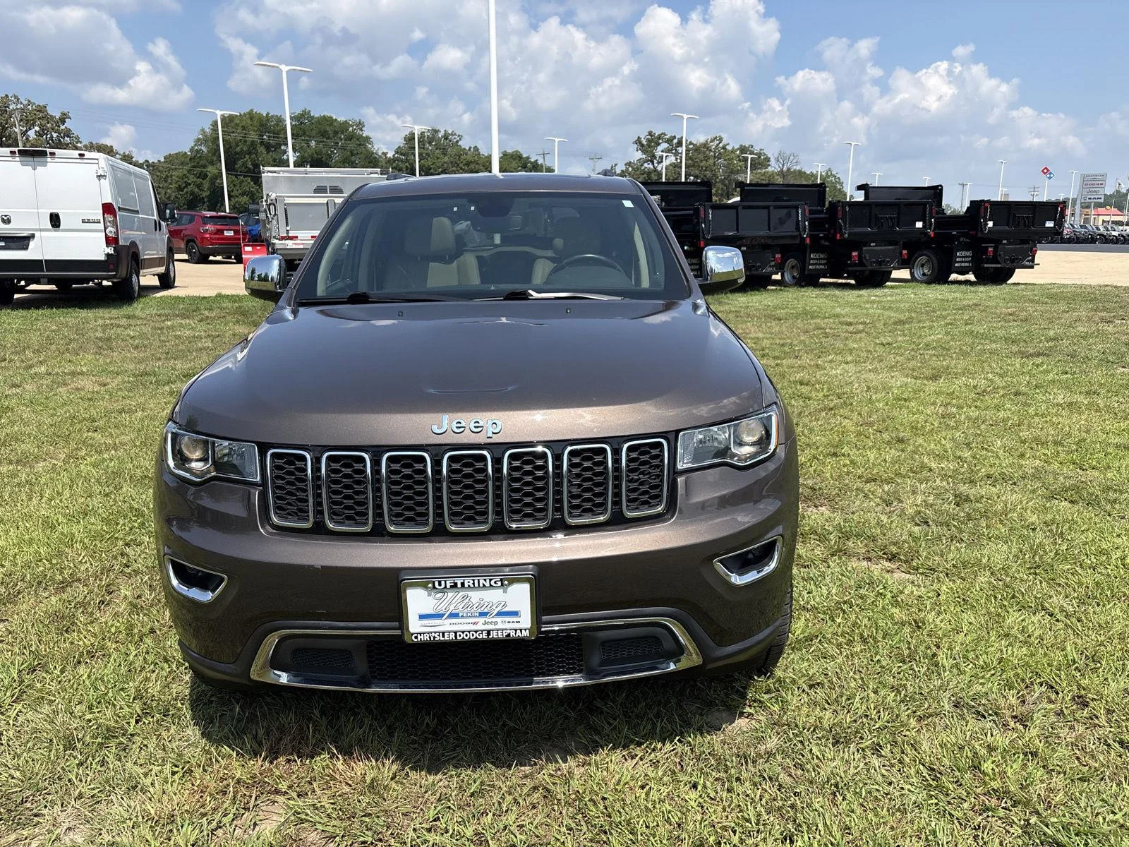 Used 2021 Walnut Brown Metallic Clearcoat Jeep Limited image 2