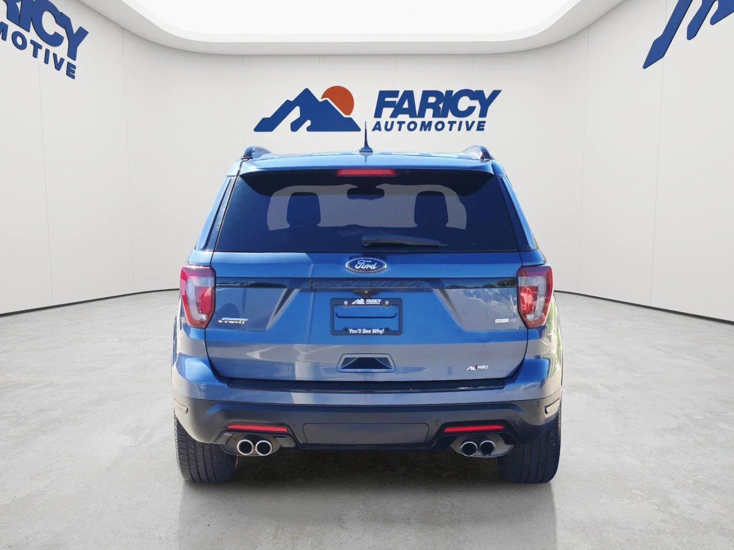 Used 2018 Blue Ford Sport image 6