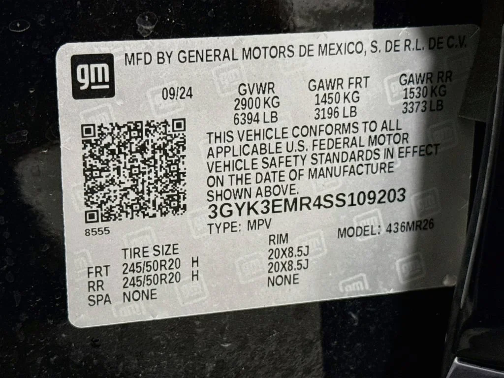 Certified Used 2025 Black Raven Cadillac Sport 1 image 34