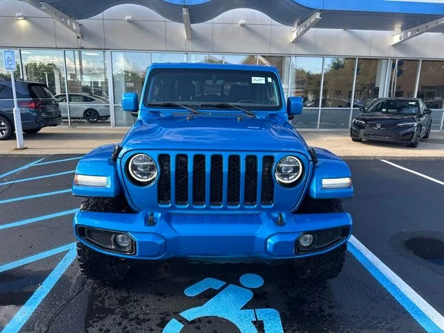 Used 2022 Hydro Blue Pearlcoat Jeep High Altitude image 2