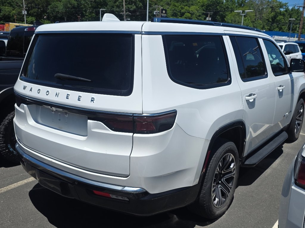 Used 2023 Bright White Clear Coat Jeep  image 3