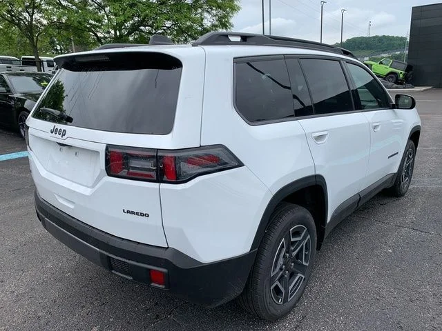 New 2026 Bright White Clearcoat Jeep Laredo image 7