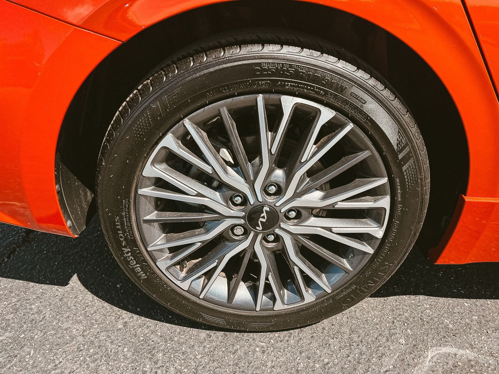 Used 2023 Fire Orange Kia GT-Line image 11