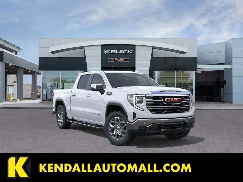 New 2026 Summit White GMC SLT image 1