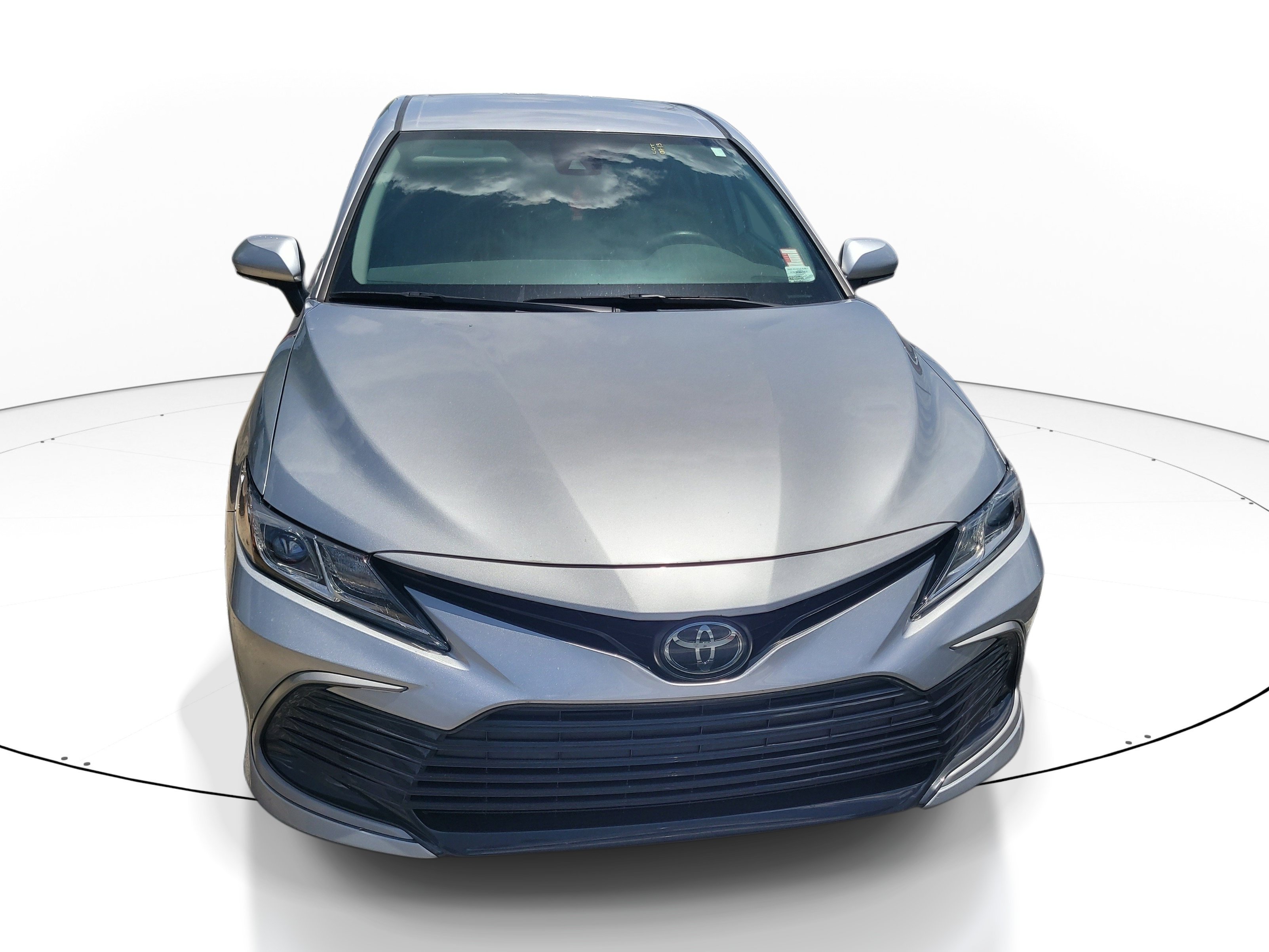 Used 2024 Celestial Silver Metallic Toyota LE image 2