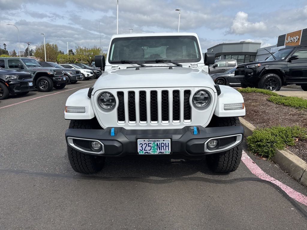 Used 2022 Jeep Wrangler Unlimited Sahara 4XE with VIN 1C4JJXP61NW198337 for sale in Portland, OR