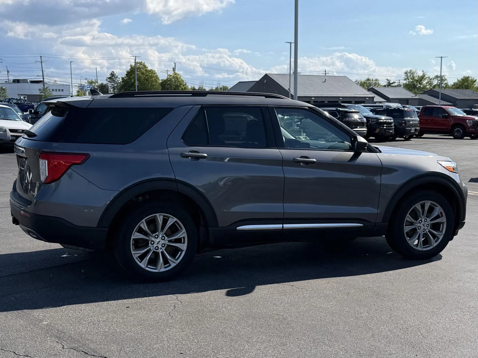 Used 2023 Carbonized Gray Ford XLT image 4