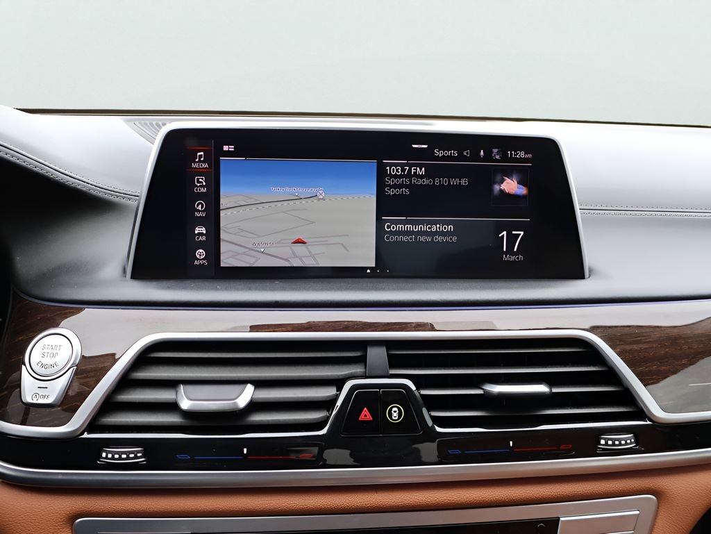 Used 2021 Mineral White Metallic BMW 740i xDrive image 24