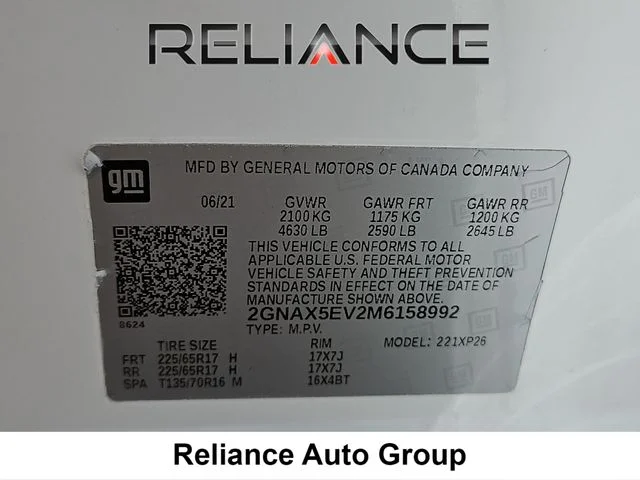 Used 2021 White Chevrolet LS image 8