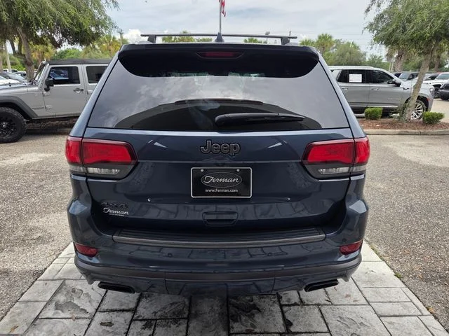Certified Used 2021 Blue Jeep Overland image 9