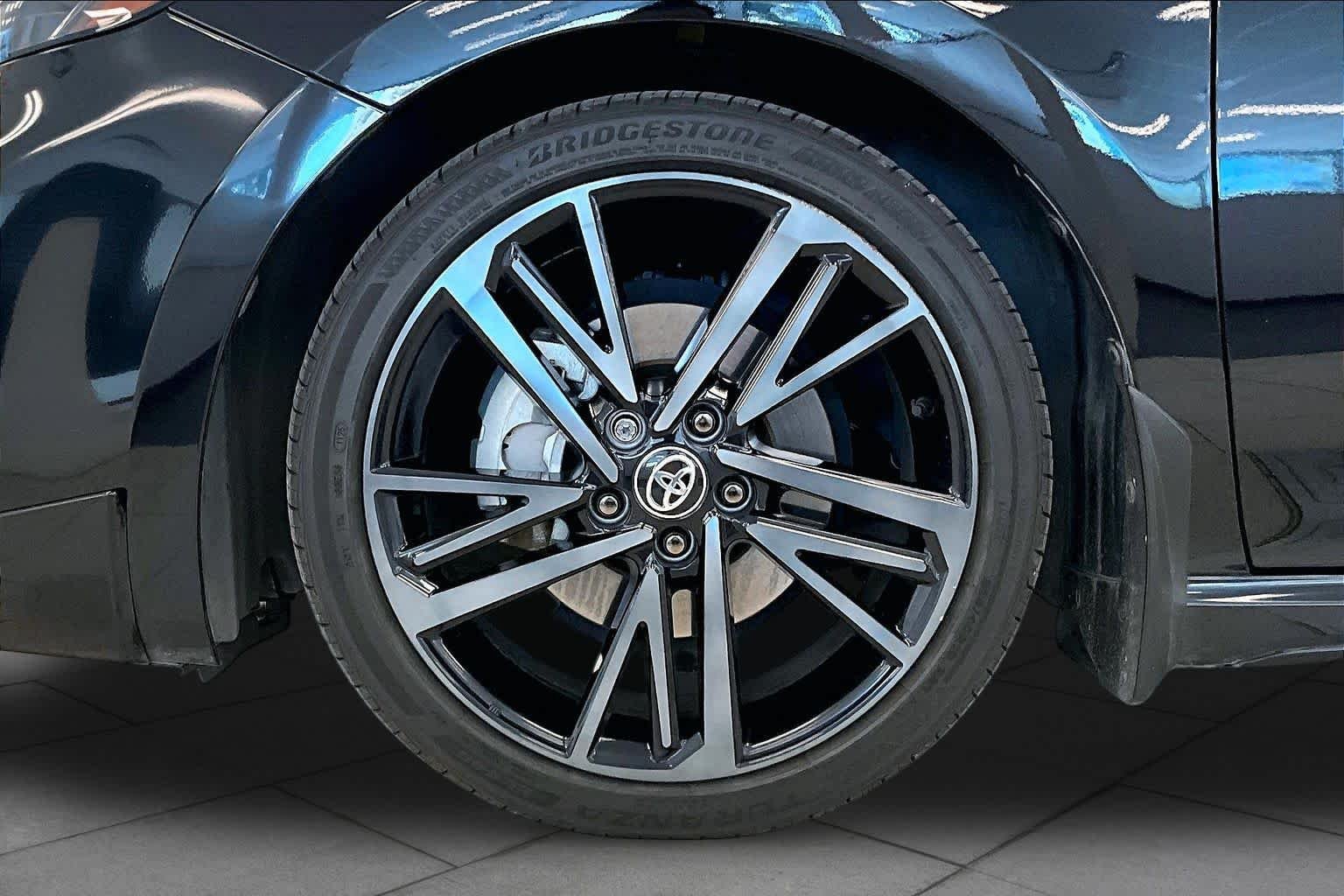 Used 2025 Midnight Black Metallic Toyota XSE image 10