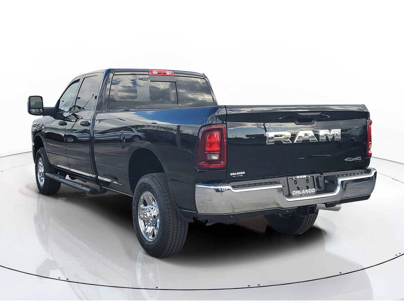 New 2026 Diamond Black Crystal Pearlcoat RAM Tradesman image 3