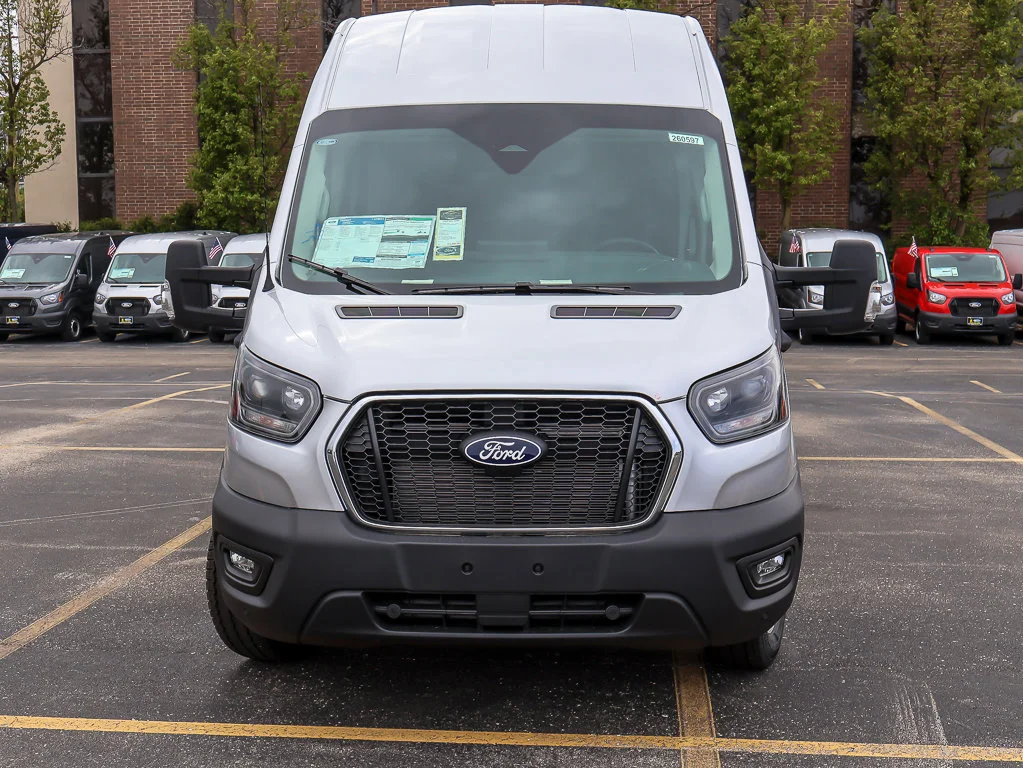 New 2026 Ingot Silver Metallic Ford Cargo Van image 3