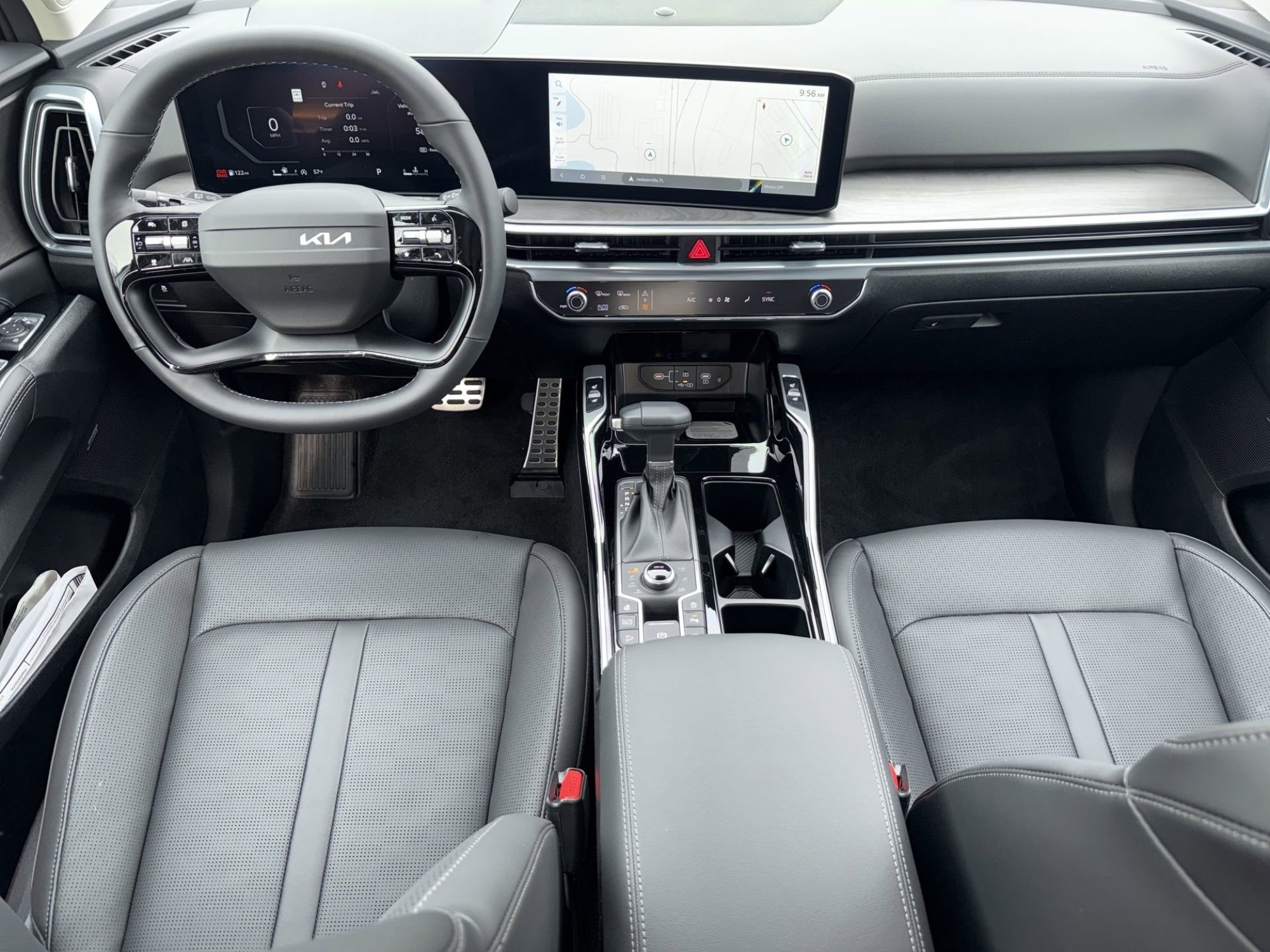 New 2026 Ebony Black Kia X-Line SX AWD image 12
