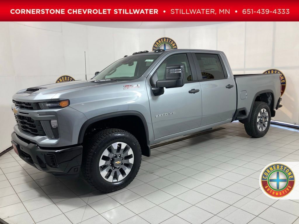 New 2026 Sterling Gray Metallic Chevrolet Custom image 1