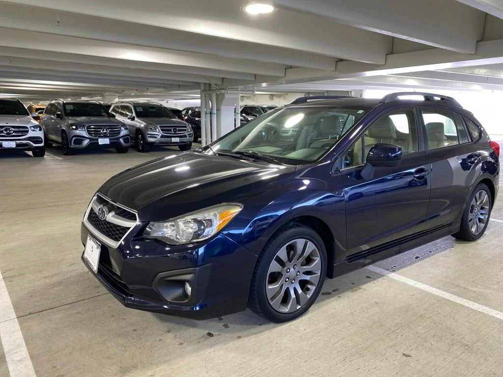 Used 2014 Deep Sea Blue Pearl Subaru 2.0i Sport Premium image 1