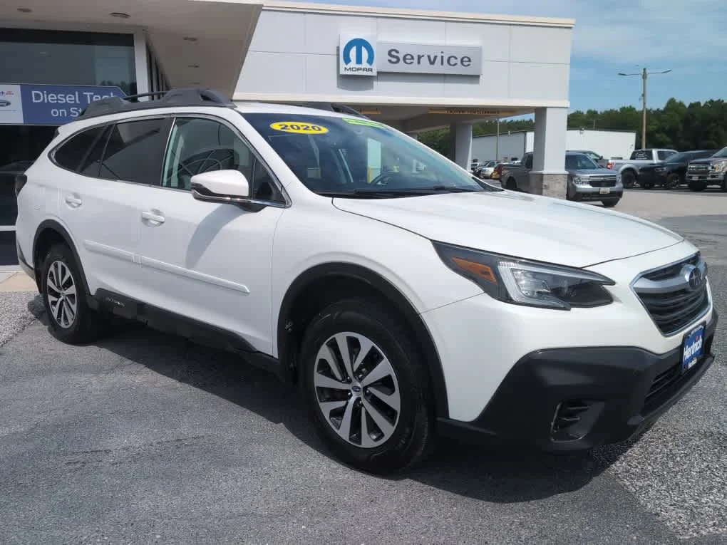 Used 2020 Crystal White Pearl Subaru Premium image 3