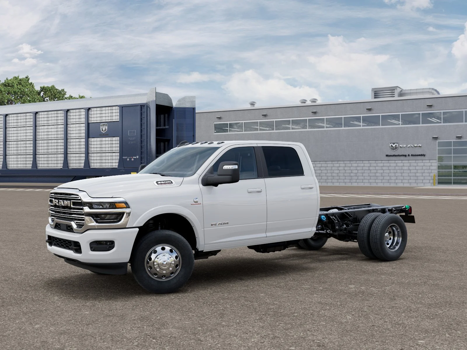 New 2027 Bright White Clear-Coat Paint RAM Tradesman image 2