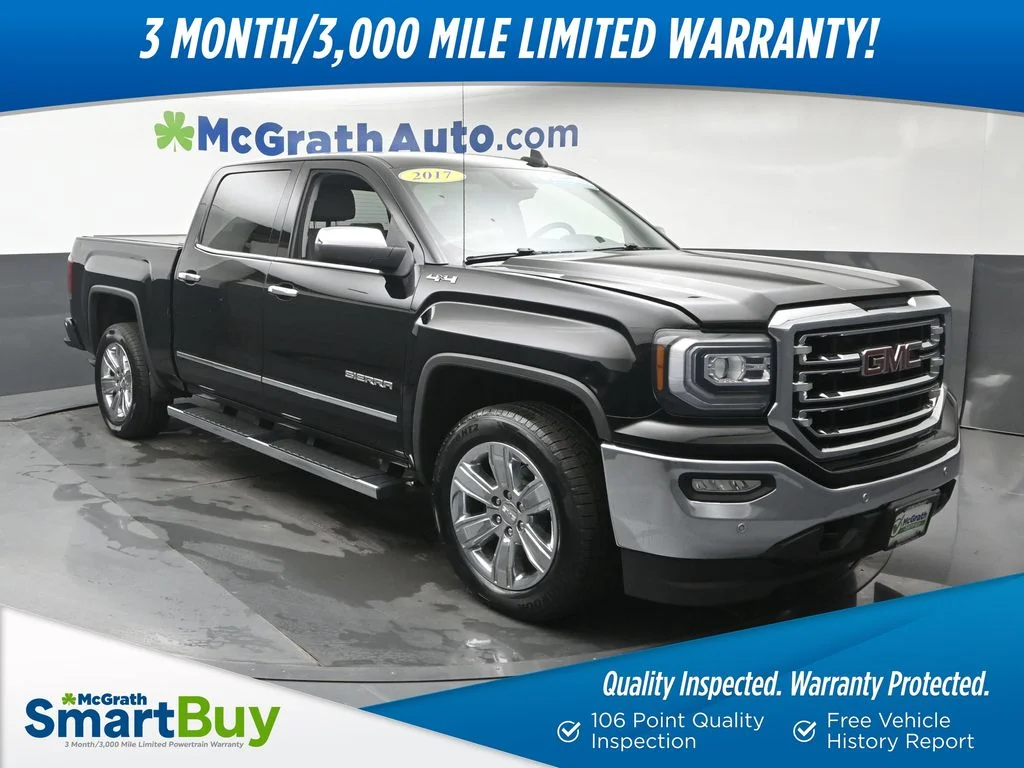 Certified Used 2017 Black GMC SLT image 1