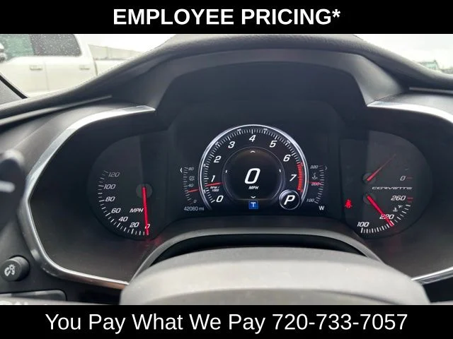 Used 2016 Red Chevrolet Stingray Z51 image 24