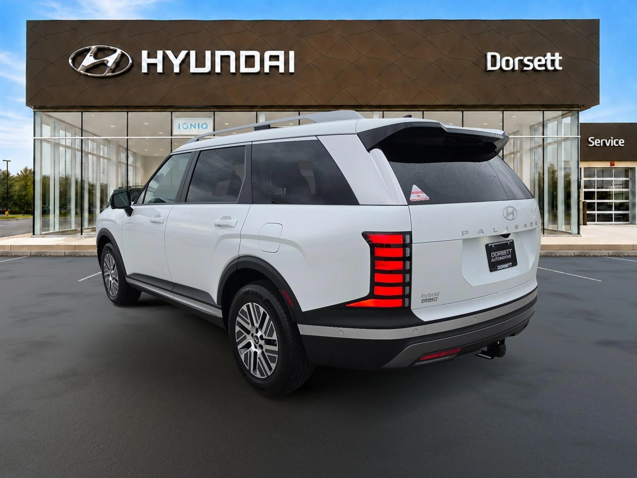 New 2027 Creamy White Pearl Hyundai SEL Premium 7P image 4