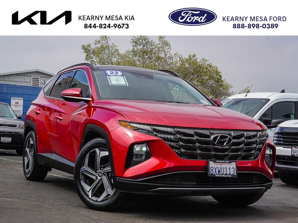 Used 2022 Red Hyundai Limited image 1