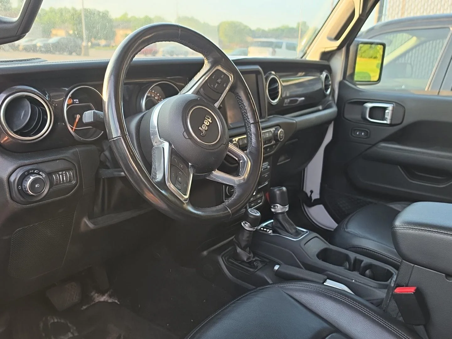 Used 2022 Bright White Clearcoat Jeep Unlimited Sahara Altitude image 5
