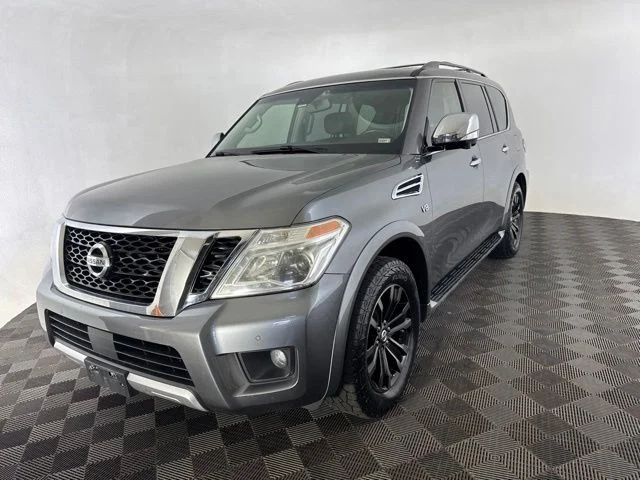 Used 2017 Gray Nissan Platinum image 3