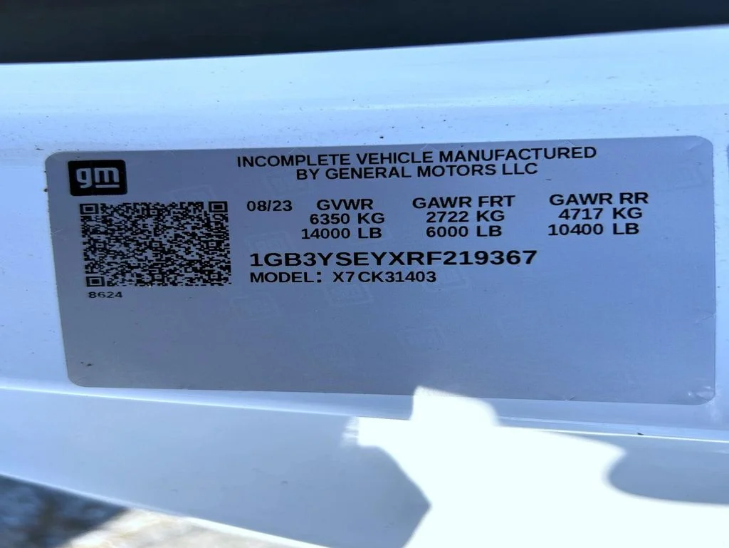 Certified Used 2024 White Chevrolet Work Truck image 22