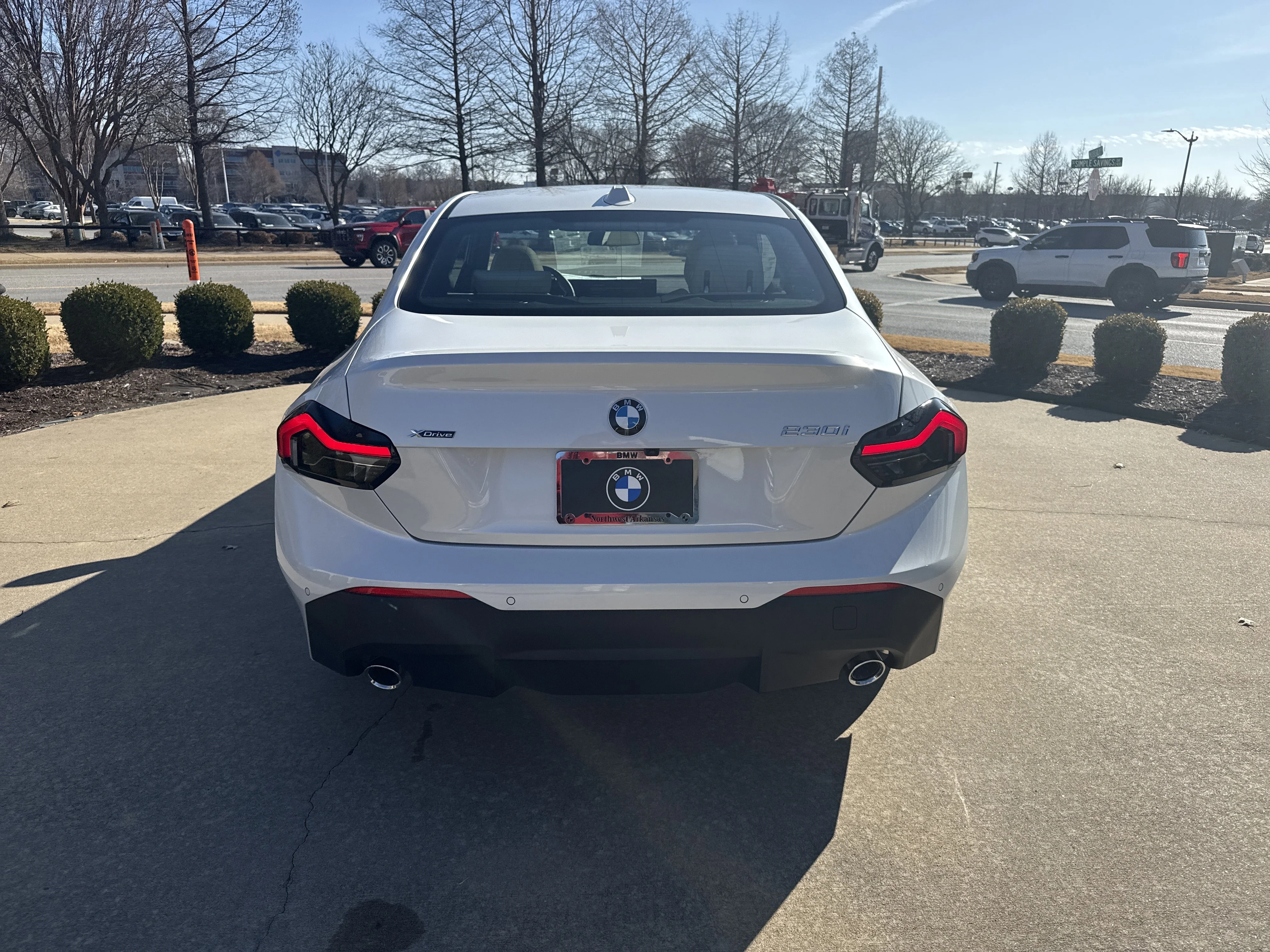 Used 2026 Mineral White Metallic BMW 230i xDrive image 4