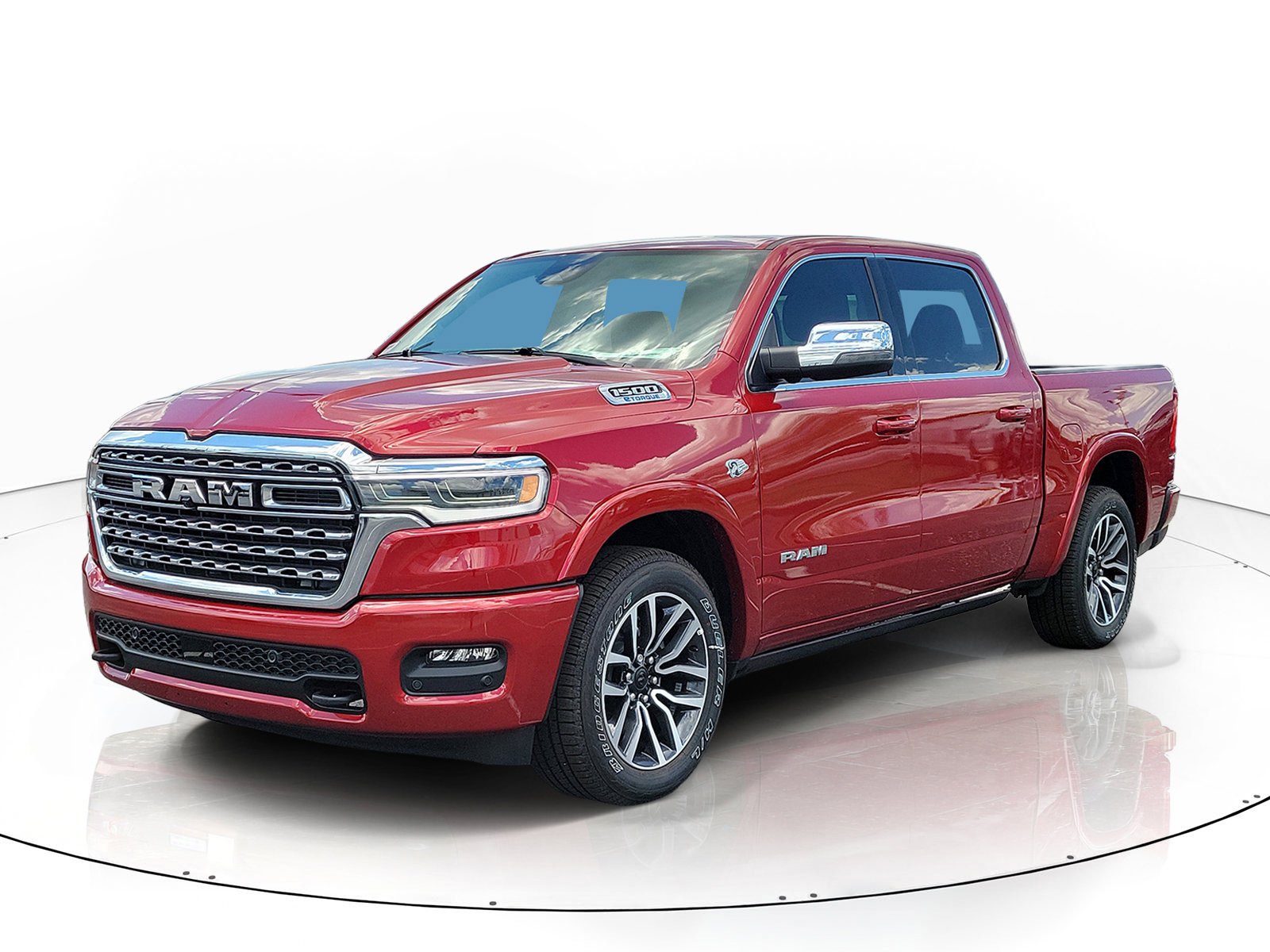 New 2026 Molten Red Pearl-Coat Exterior Paint RAM Limited image 1
